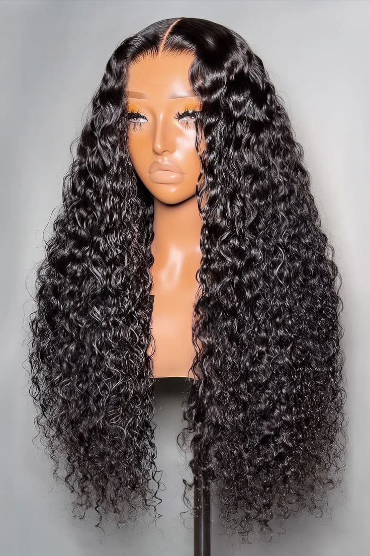 Water Wave Drawstring Pre- Bleached & Pre- Cut 360 Wig