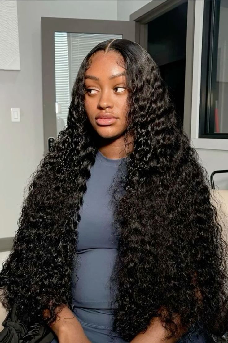 Hairneetc Deepwave Wig / 180 Density13x4 / HD Lace Front Wig / Ready To Wear/ Glueless Wig