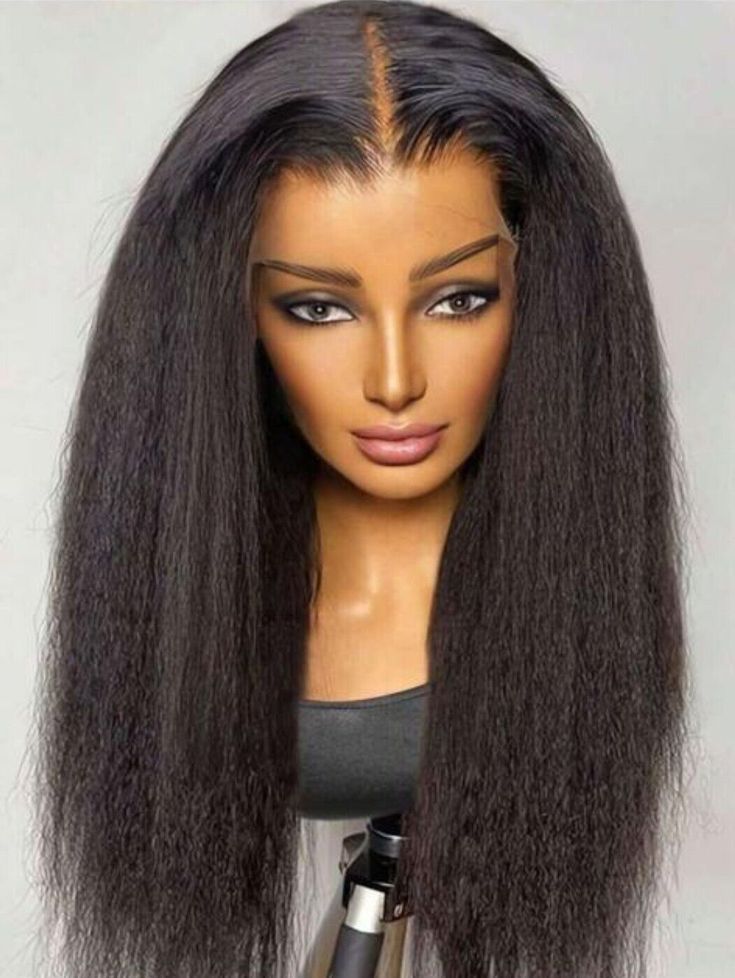 Hairneetc HD Yaki Straight Glueless Wig