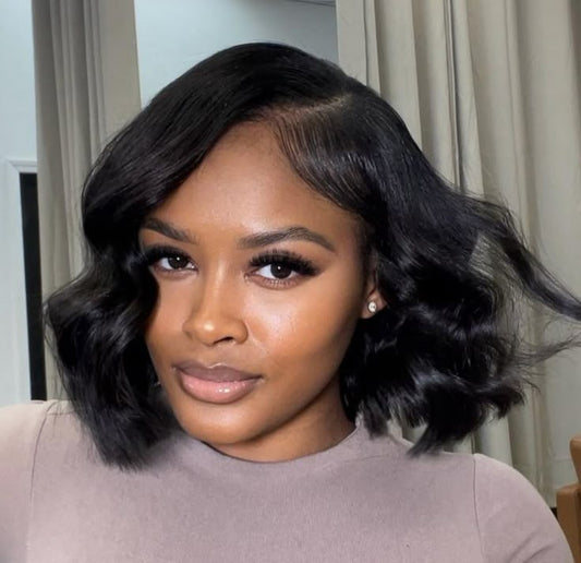 Hairneetc /  5x5 HD Lace Pre Cut Glueless Wig / Wear And Go