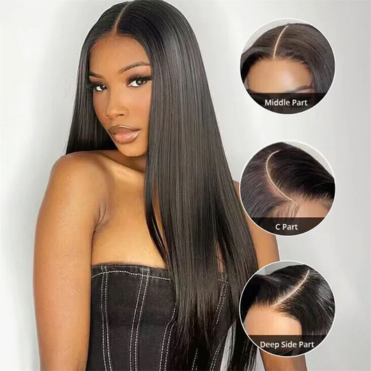 Hairneetc 5x5 HD Lace Closure Wig